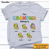 Personalized Gift For Grandma Turtle Shirt - Hoodie - Sweatshirt 26876 thumb 1