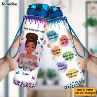 Personalized Gift For Daughter God Says You Are Bible Verses Tracker Bottle 26877 thumb 1