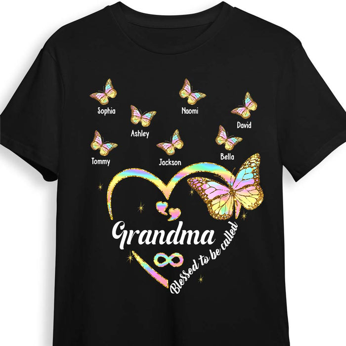 Personalized Gift For Grandma Blessed To Be Called Shirt - Hoodie - Sweatshirt 26878 1