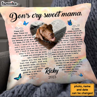 Personalized Memorial Gift Photo For Loss Of Pet Pillow 26880 thumb 1