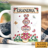 Personalized Gift For Grandma Nana Heart Pot Mug 26900 thumb 1