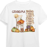 Personalized Gift For Grandma Autumn Shirt - Hoodie - Sweatshirt 26901 thumb 1