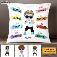 Personalized Gift For Grandson Affirmation I Am Kind Pillow 26904 thumb 1