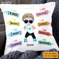 Personalized Gift For Grandson Affirmation I Am Kind Pillow 26904 thumb 1