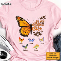 Personalized Gift For Grandma In A World Full Of Grandmas Butterfly Shirt - Hoodie - Sweatshirt 26910 thumb 1