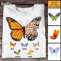 Personalized Gift For Grandma In A World Full Of Grandmas Butterfly Shirt - Hoodie - Sweatshirt 26910 thumb 1