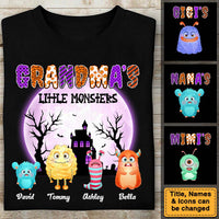 Personalized Gift For Grandma Little Monster Shirt - Hoodie - Sweatshirt 26925 thumb 1