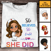 Personalized Gift For Daughter She Believed She Could So She Did Shirt - Hoodie - Sweatshirt 26944 1
