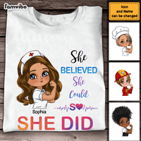Personalized Gift For Daughter She Believed She Could So She Did Shirt - Hoodie - Sweatshirt 26944 thumb 1