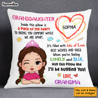 Personalized Gift For Grandkid Hug This Pillow 26956 thumb 1