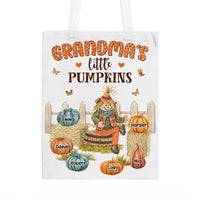 Personalized Meaningful Gift For Grandma Little Pumpkins Autumn Tote Bag 26960 thumb 1