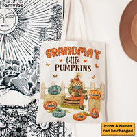 Personalized Meaningful Gift For Grandma Little Pumpkins Autumn Tote Bag 26960 thumb 1