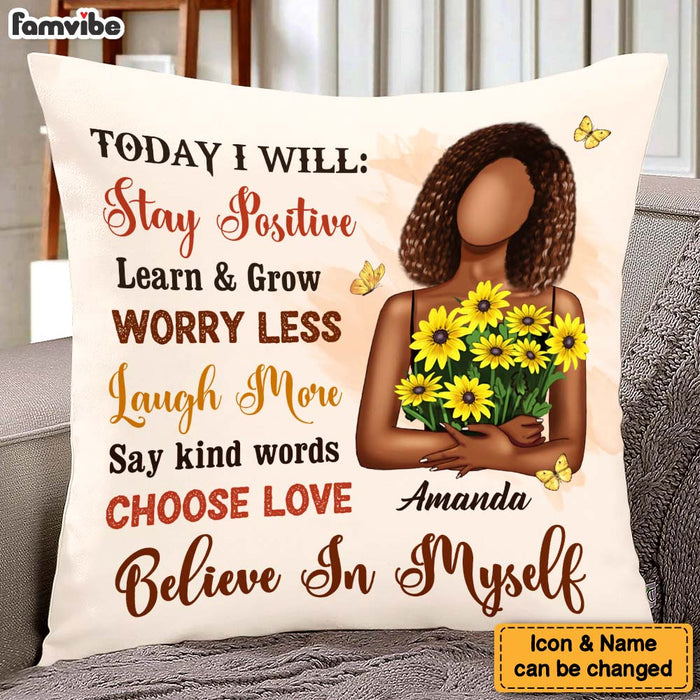 Personalized Gift For Daughter Today I Will Pillow 26962 1