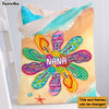 Personalized Gift For Grandma Flip Flops Summer Tote Bag 26973 1
