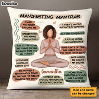 Personalized Gift For Daughter Manifesting Mantras Pillow 26991 thumb 1