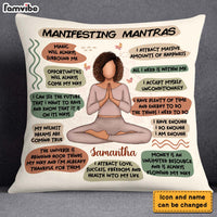 Personalized Gift For Daughter Manifesting Mantras Pillow 26991 thumb 1