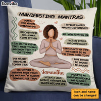 Personalized Gift For Daughter Manifesting Mantras Pillow 26991 thumb 1