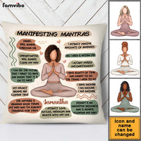 Personalized Gift For Daughter Manifesting Mantras Pillow 26991 thumb 1
