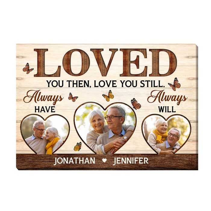 Personalized Gift for Couple Love You Always Canvas 26993 1
