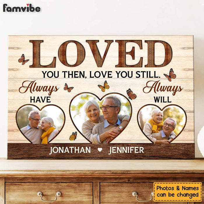 Personalized Gift for Couple Love You Always Canvas 26993 1