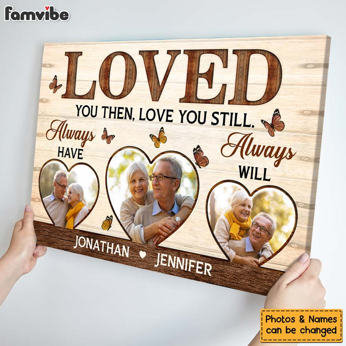 Personalized Gift for Couple Love You Always Canvas 26993 1