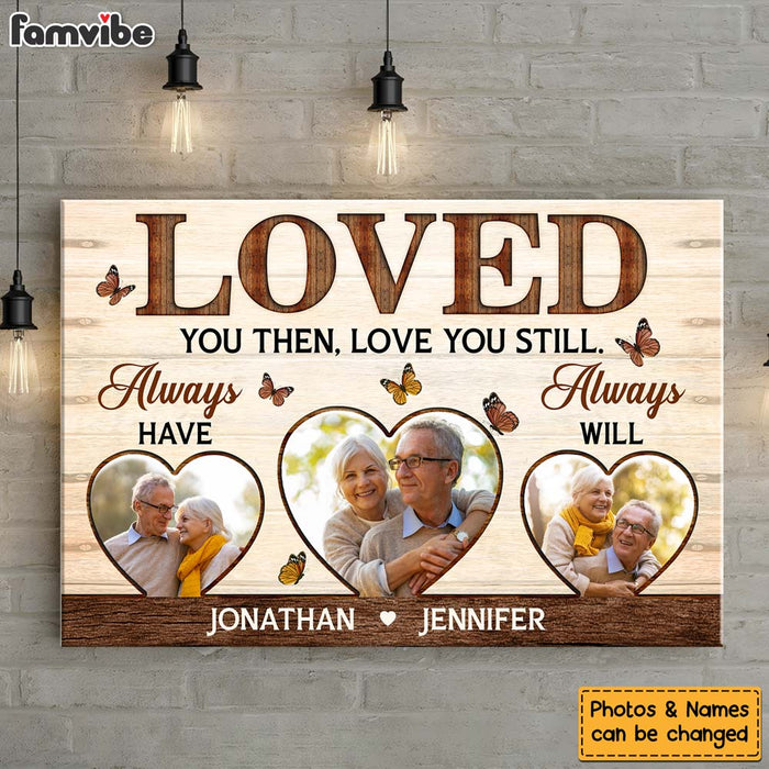 Personalized Gift for Couple Love You Always Canvas 26993 1