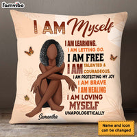 Personalized Gift For Daughter I Am Myself Pillow 26995 thumb 1