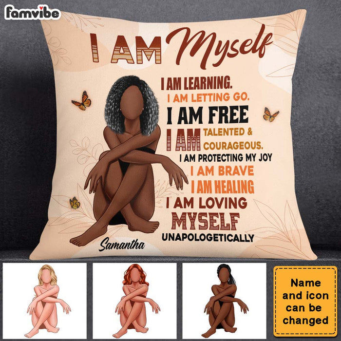 Personalized Gift For Daughter I Am Myself Pillow 26995 1