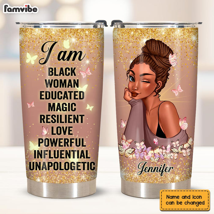 Personalized Gift for Daughter I Am Magic Steel Tumbler 26998 1