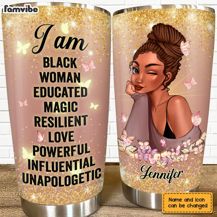 Personalized Gift for Daughter I Am Magic Steel Tumbler 26998 1