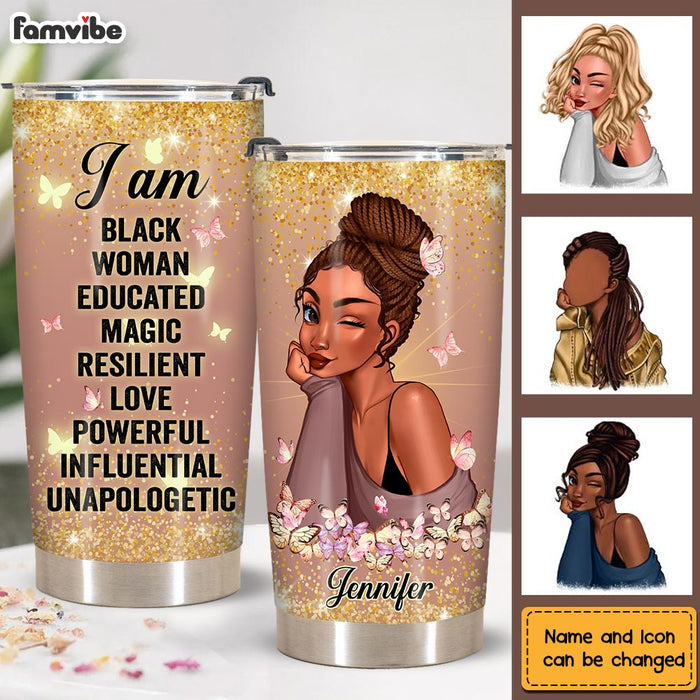Personalized Gift for Daughter I Am Magic Steel Tumbler 26998 1