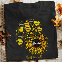 Personalized Mom Grandma Sunshine Spanish Mamá Abuela T Shirt MY33 95O34 thumb 1