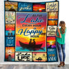 Lake Every Happy Hours Fleece Blanket JL12 65O57 1