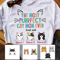 Personalized Cat Mom T Shirt FB191 26O53 thumb 1