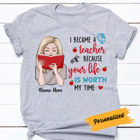 Personalized Teacher T Shirt JN81 26O58 thumb 1