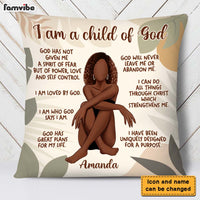 Personalized Gift For Daughter I Am A Child Of God Pillow 27002 thumb 1