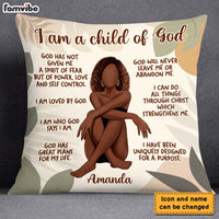 Personalized Gift For Daughter I Am A Child Of God Pillow 27002 thumb 1