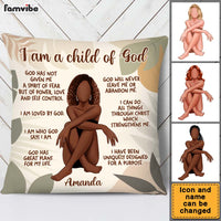 Personalized Gift For Daughter I Am A Child Of God Pillow 27002 thumb 1