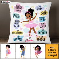 Personalized Gift For Granddaughter Affirmations For Kids Pillow 27005 thumb 1