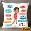 Personalized Gift For Grandson Affirmation For Kids Pillow 27007 1
