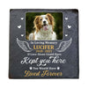 Personalized Photo Memorial Gift For Loss of Dog Loss Of Pet In Loving Memory Memorial Stone (Square) 27010 1