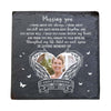 Personalized Memorial Tribute Gift Missing You Dandelion Memorial Stone (Square) 27014 1