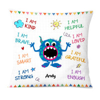 Personalized Gift For Grandson Monster I Am Kind Pillow 27031 thumb 1