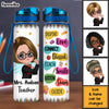 Personalized Gift For Teacher Blessed Inspire Love Tracker Bottle 27034 1