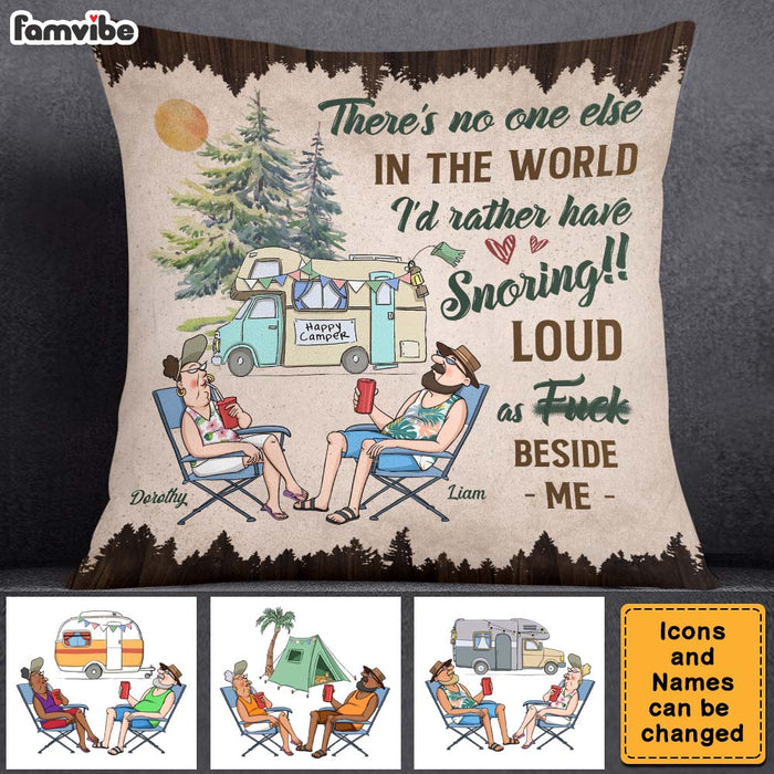 Personalized Funny Gift for Couple There 's Noone Else Pillow 27040 1