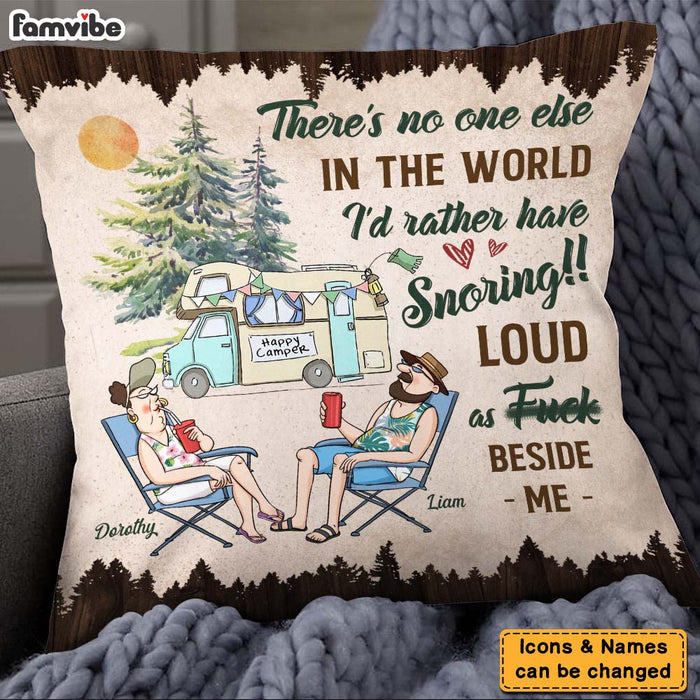Personalized Funny Gift for Couple There 's Noone Else Pillow 27040 1
