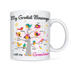 Personalized Gift For Grandma My Greatest Blessings Call Me Mug 27056 1