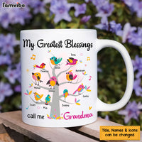 Personalized Gift For Grandma My Greatest Blessings Call Me Mug 27056 thumb 1