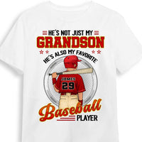 Personalized Gift For Grandma Grandson Baseball Player Shirt - Hoodie - Sweatshirt 27065 thumb 1