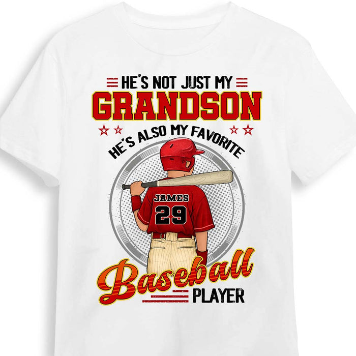 Personalized Gift For Grandma Grandson Baseball Player Shirt - Hoodie - Sweatshirt 27065 1
